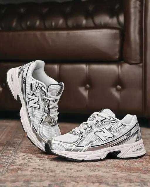 !БЕЗ Передплат! New Balance 740v2 "White Silver Black"   | кросівки чоловічі
