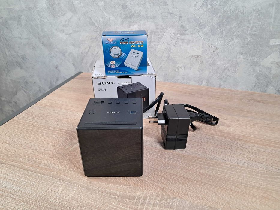 Годинник радіо будильник Sony ICFC1B