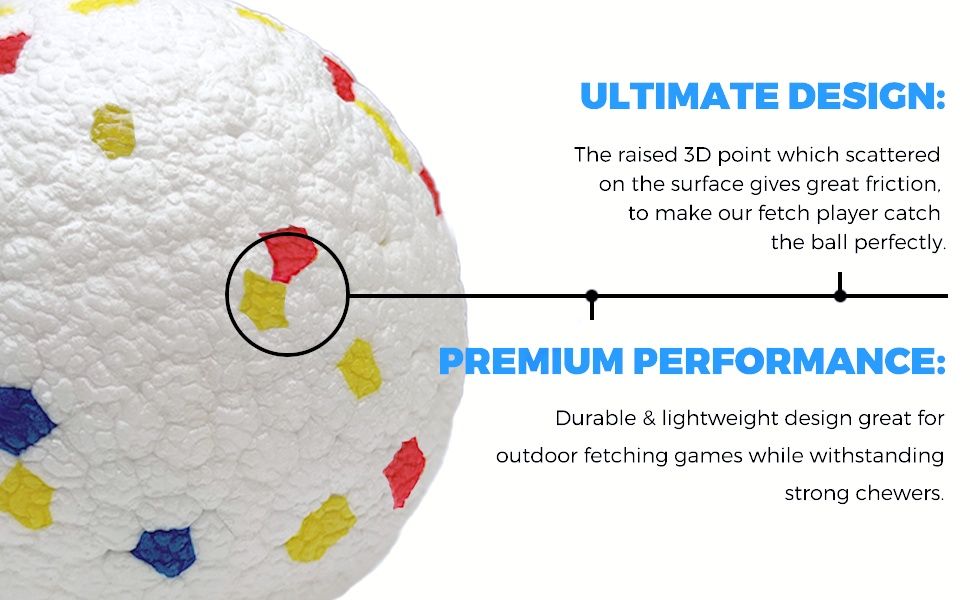 Прочный мяч для собак