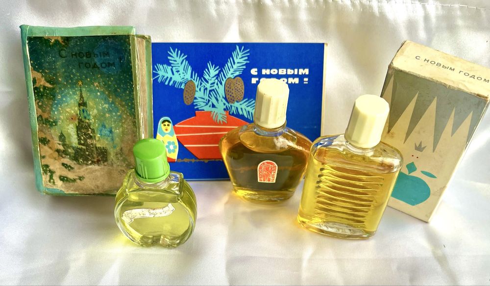 Духи С новым годом! Желаю счастья! Ссср