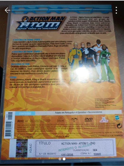 Action Man.   dvd