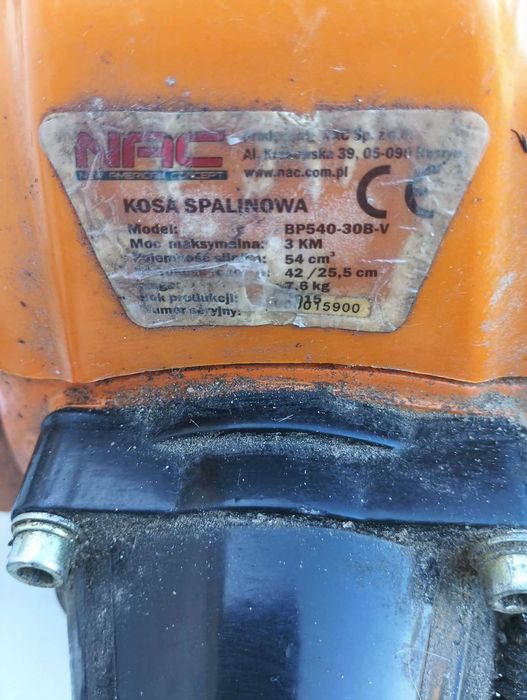 Silnik kosy spalinowej nac