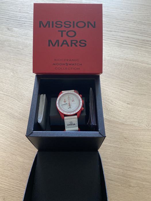 Zegarek moonswatch mission to Mars