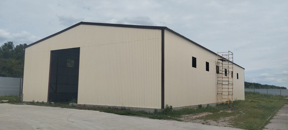 Ангар под Зерно,от Профессионалов своего дела