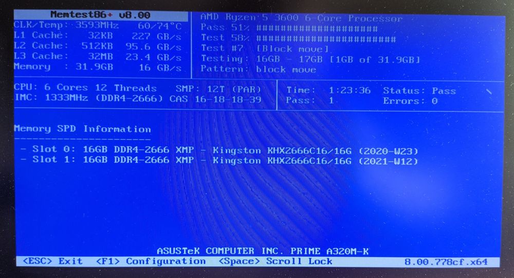 Kingston HyperX 32GB DDR4 [16+16] 2666 MHz