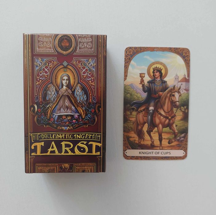 Karty Tarot tematyka religijna.