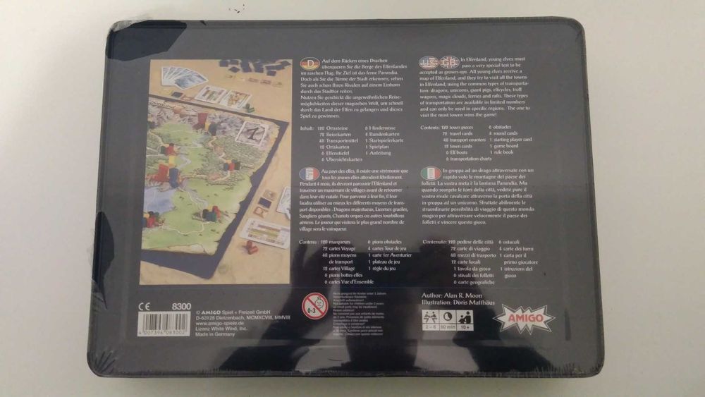 Elfenland Jubileum Edition - Jogo de Tabuleiro NOVO e RARO