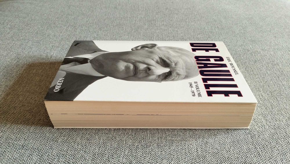 Livro "De Gaulle" volume 2 de Éric Roussel
