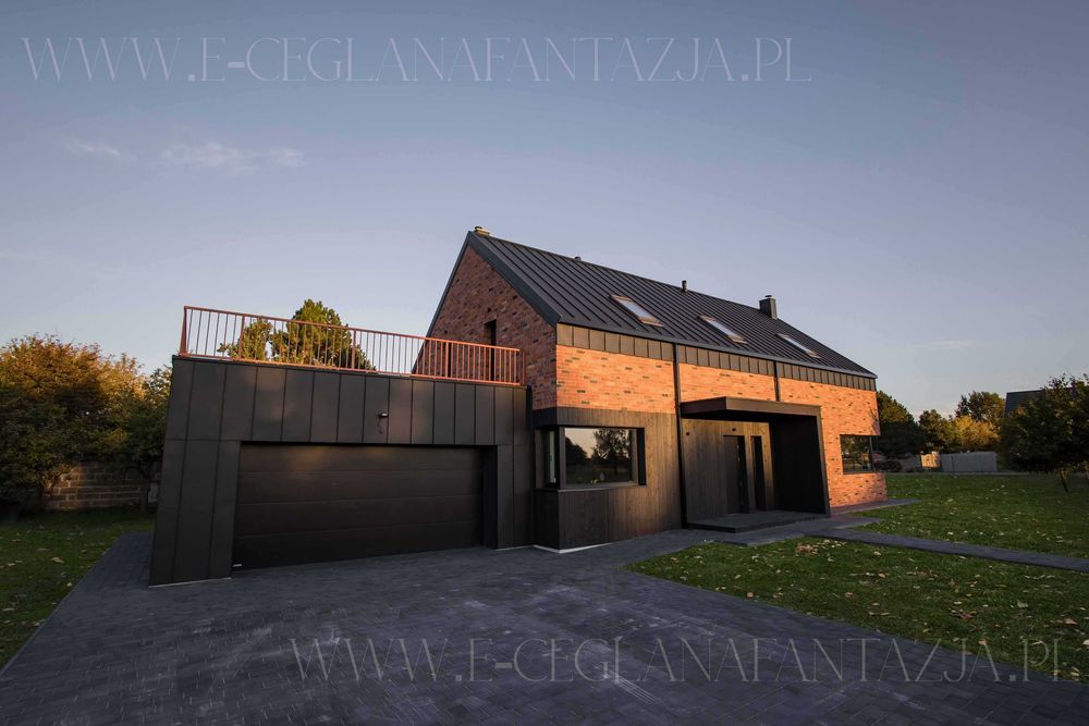 Cegła na ścianę dekoracyjna elewacyjna cięta, Płytki Ceglane, Lico