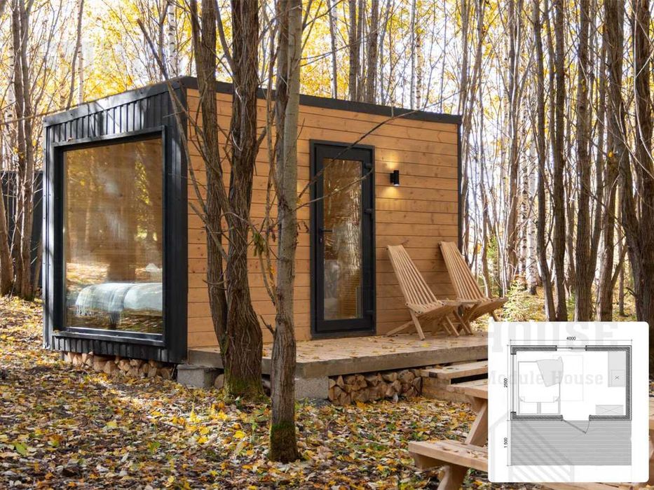 Модульний будинок для відпочинку (Міні) Ісландія 16м2