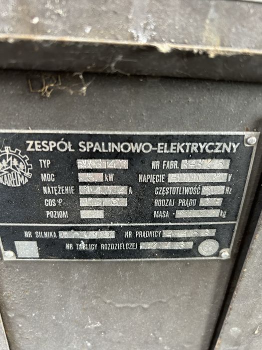 Agregat prodotwurczy pad 8kw