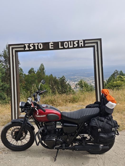 Kawasaki W800 Special Edition 2013 – Original + upgrades + extras reversíveis