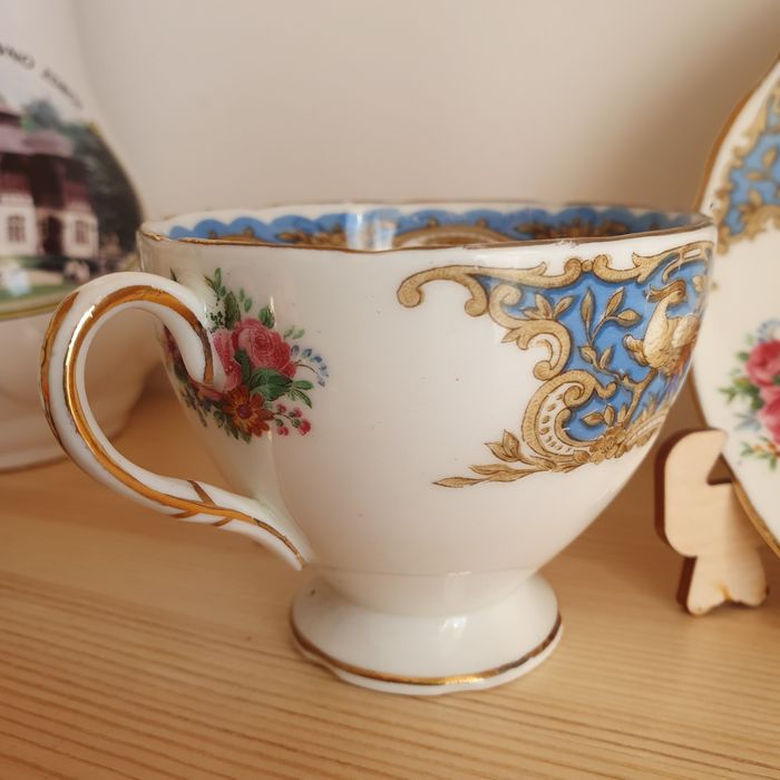 Angielskie duo Montrose cieńka porcelana
