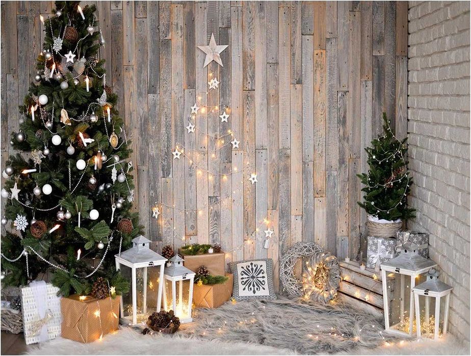 Tło do sesji zdjęciowej  na Boże Narodzenie