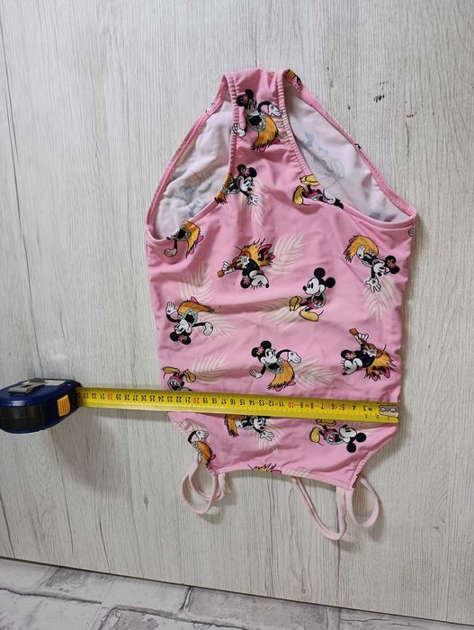Miki Minnie Mouse strój kostium kąpielowy jednoczęściowy 116/122 różow