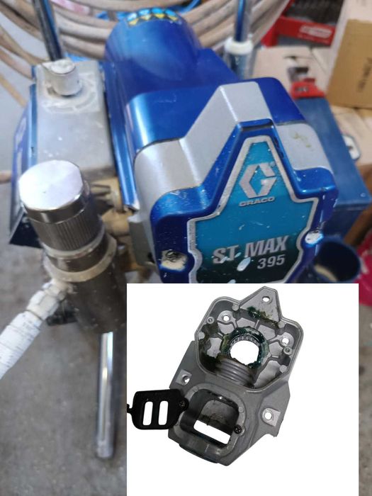 Agregat malarski  Graco 390,395,495,595 korpus,obudowa przekładni