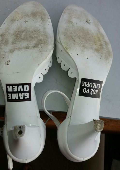 Buty ślubne firmy Butdam rozm.39,5