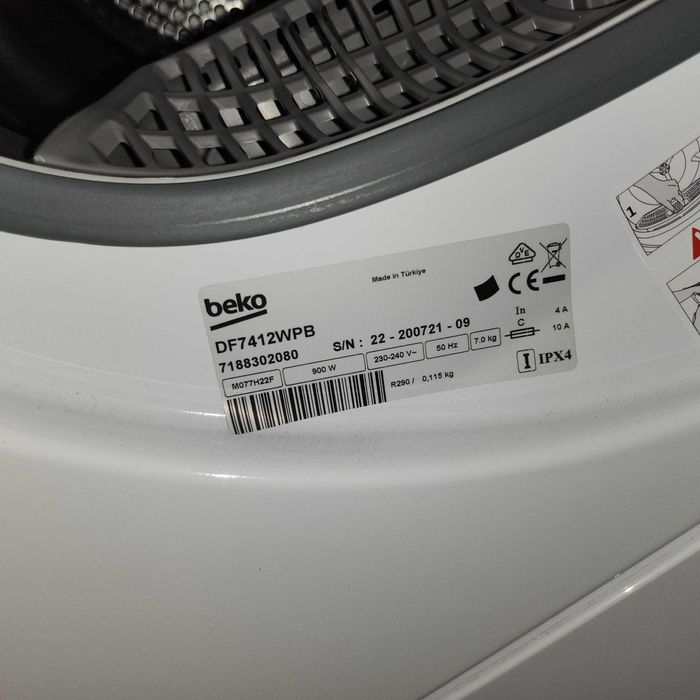 JANKI AGD Suszarka kondensacyjna Beko DF7412WPB