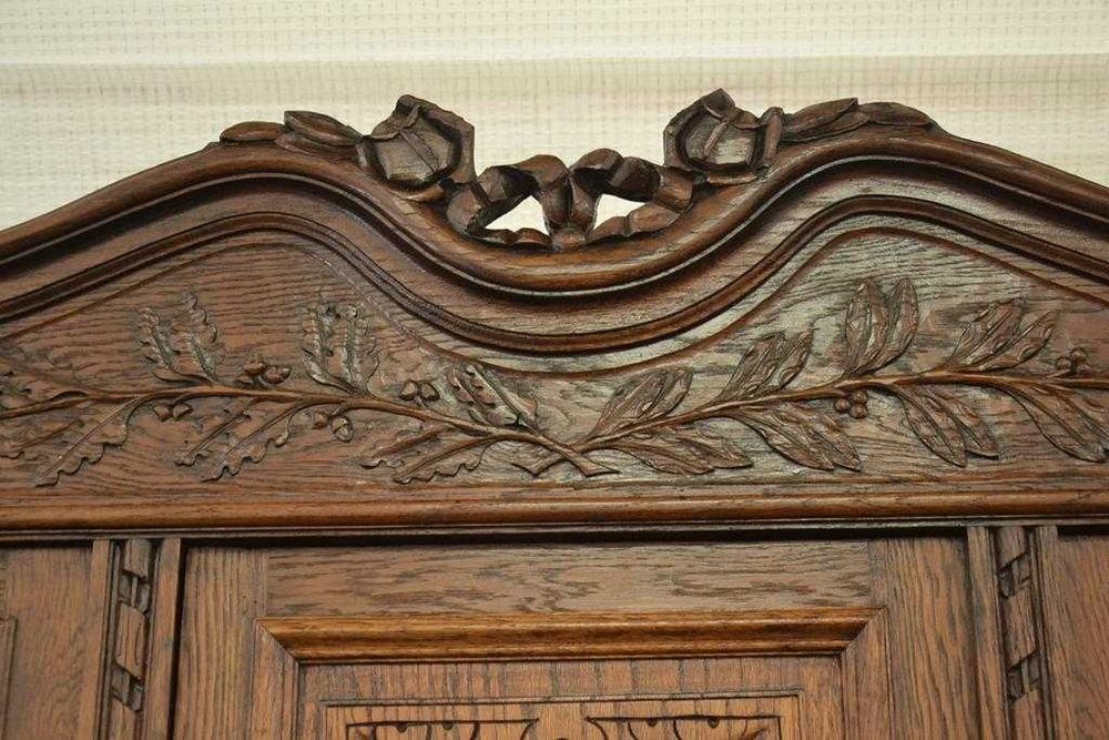 kredens dębowy secesja