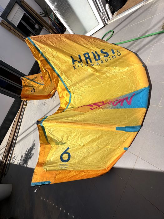 Kite Airush Session V2 6m – Como Novo – Apenas 1 Utilização