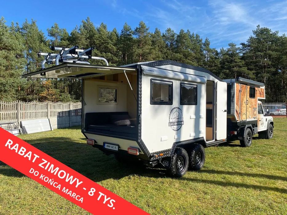 DAC Terenowa Xtreme  Przyczepa kempingowa terenowa D.A.C. XTREME