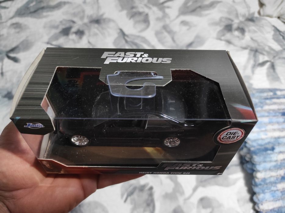 Miniatura Fast Furious Honda Civic Coupe EJ1 1:32 Diecast