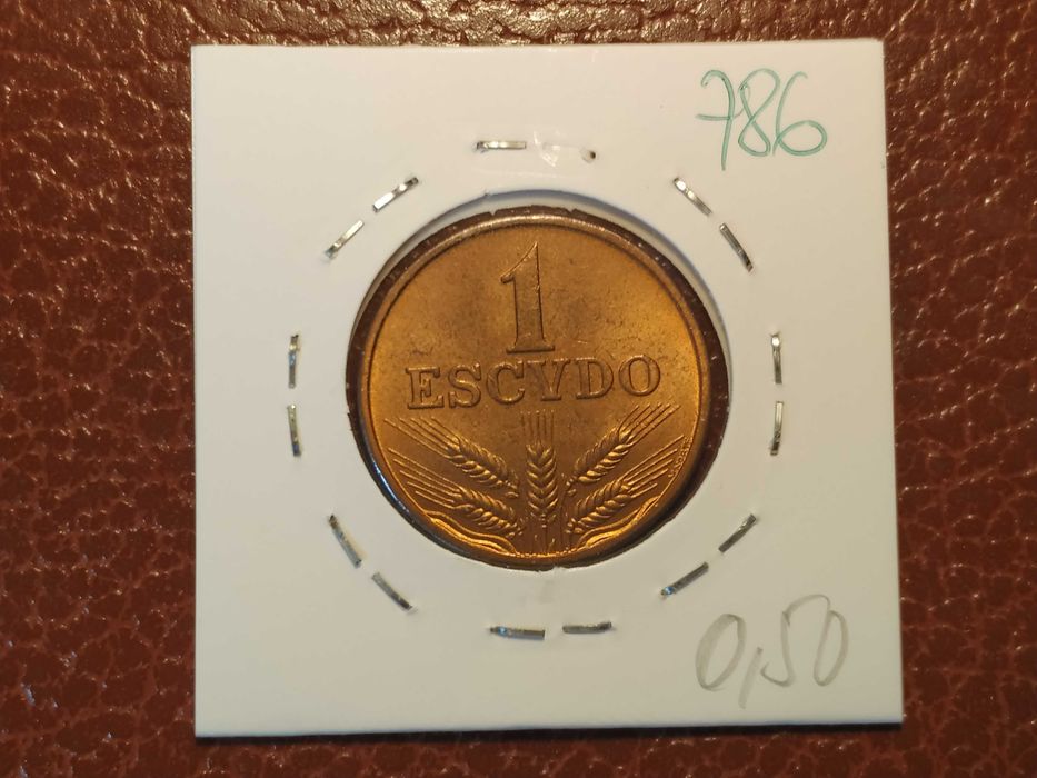 786 moeda de 1 escudo de 1979 Portugal