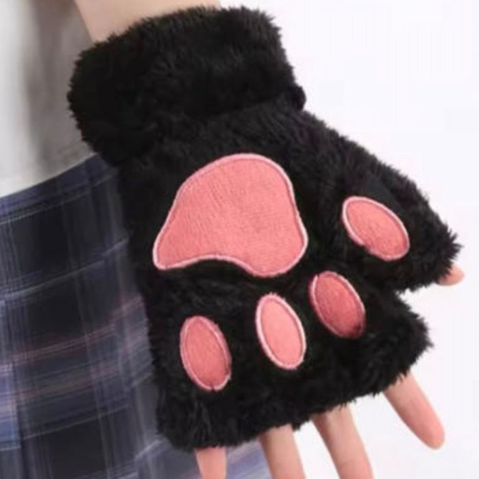 Перчатки лапки котика