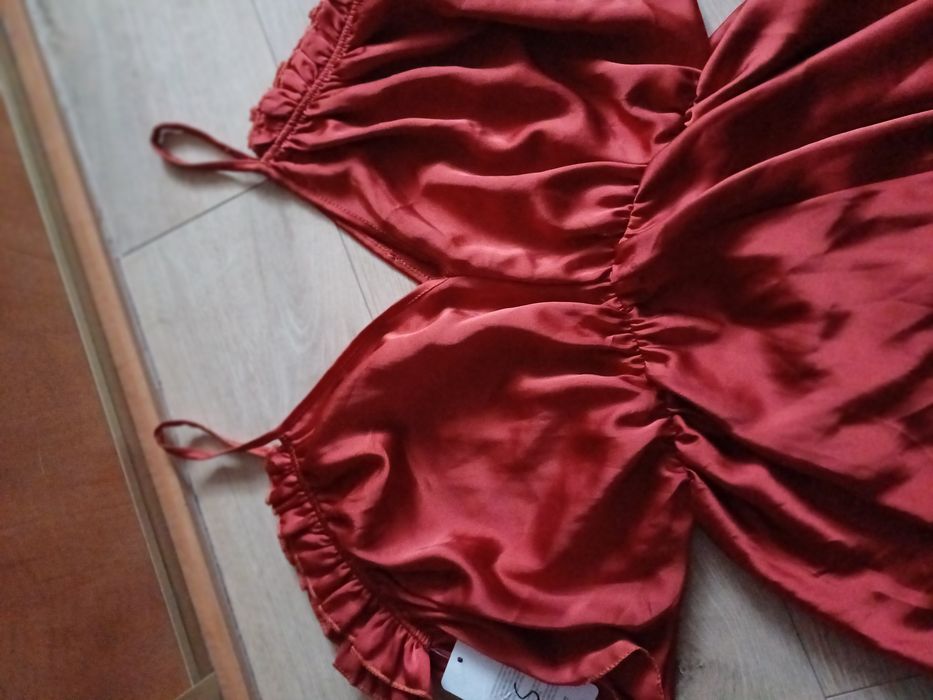 Kombinezon damski satynowy nowy