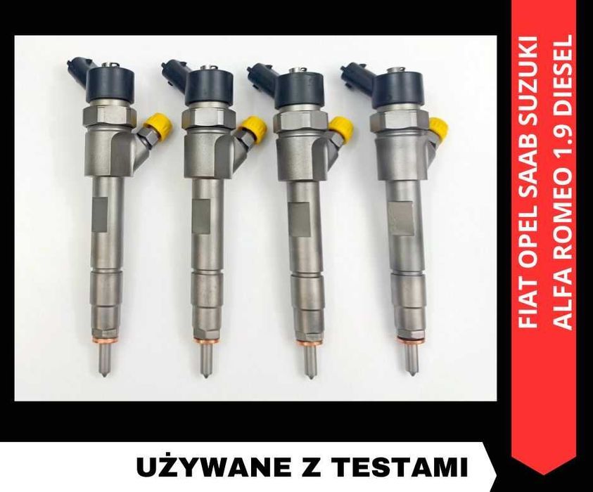 Wtryski Fiat Alfa Romeo 1.9 JTD Opel 1.9 CDTI SAAB SUZUKI 1.9 diesel