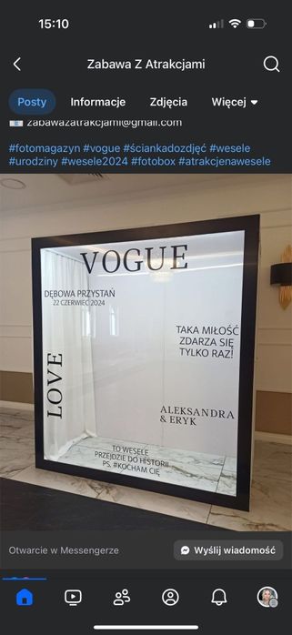 FotoBudka 360 FotoLustro FotoBudka Ciężki Dym Wiatraki Iskier Napis