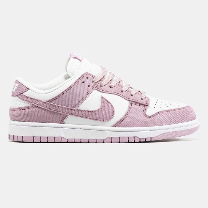 Кросівки Nike SB Dunk Low Pink - White premium | Кроссовки Найк жіночі
