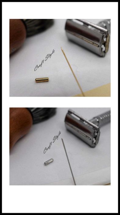 Broche/Alfinete Pregadeira em Aço Veado, Pena, Folha (6 Modelos)