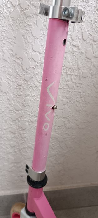 Дитячий самокат для дівчинки, рожевий.