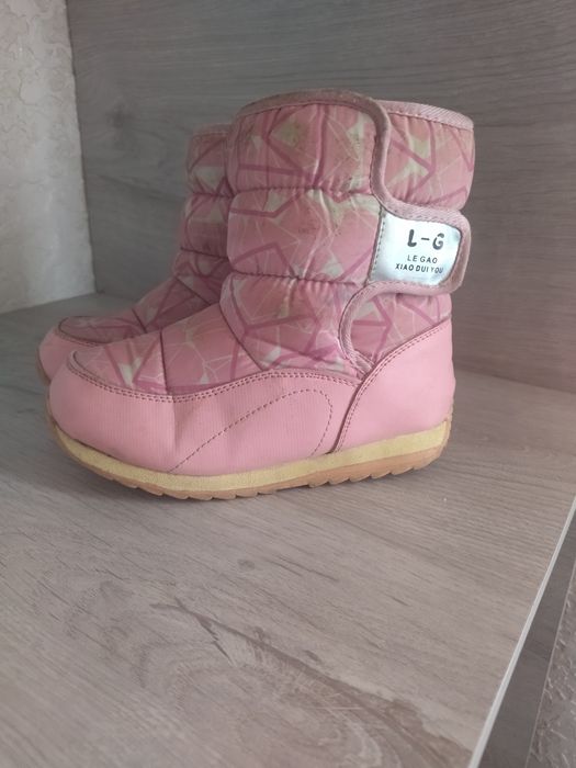 Чобітки зимові на дівчинку