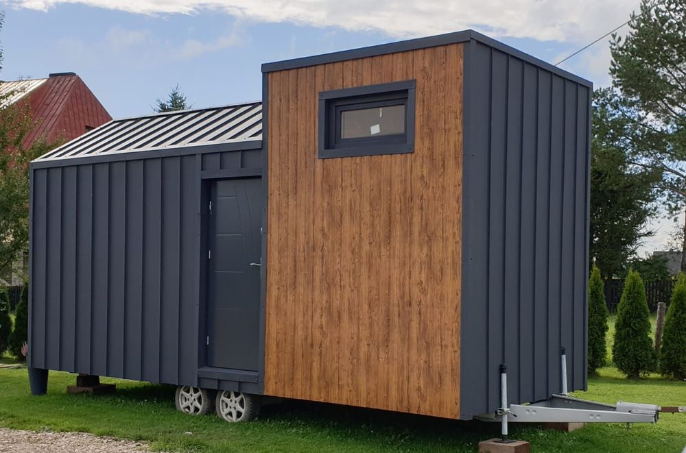Domek mobilny. Tiny house. Domek letniskowy 16m2,  Rekreacyjny.