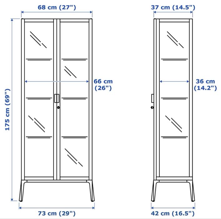Witryna Milsbo Ikea