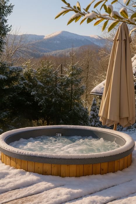 Dzisiaj! Ferie. Domek do wynajecia sauna,balia,basen,widok na góry