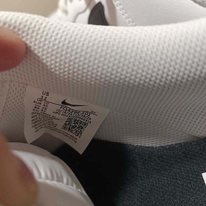 Nike Air Force 1 '07 r. 45 (29 cm) White/Black-White