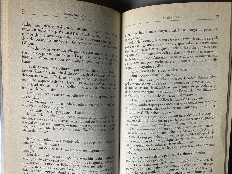 O Álibi Perfeito, de Patricia Highsmith