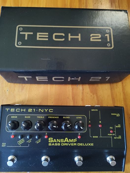 Sansamp bass driver Deluxe edition