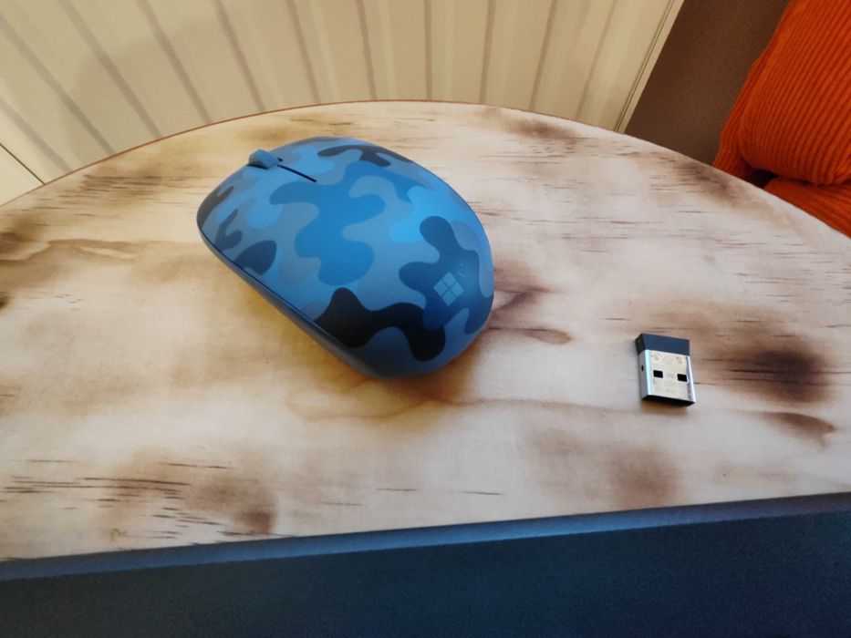 Klawiatura Microsoft All-in-one Media + Mysz Microsoft Camo Blue BT