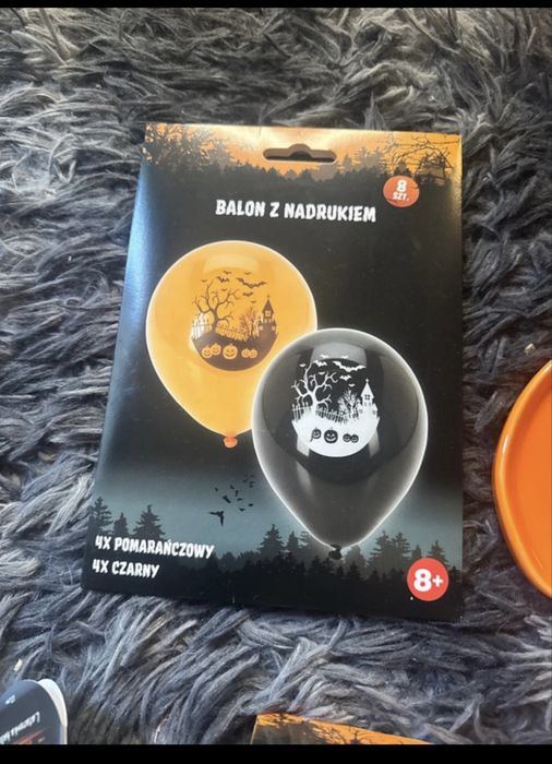 Halloween set dekoracje