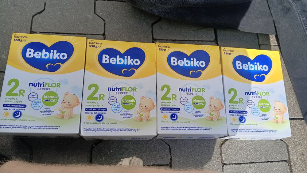 Mleko bebiko 4 kartony nowe