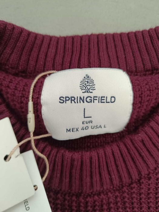 Camisola Malha Bordô Springfield