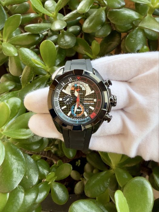 Seiko Velatura Yatching Timer Carbono