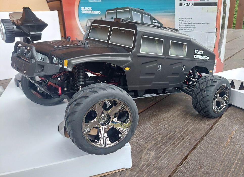 RC Reely Black Commando, Bezszczotkowy, 2,4 GHz, RTR.