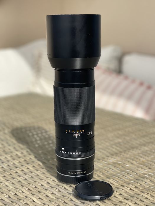 Contax 645 Sonnar 210mm f/4 + Adaptador para Fujifilm GFX