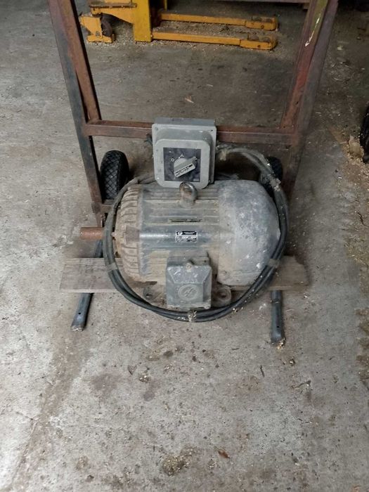 Silnik 15kw plus włącznik gwiazda trójkąt