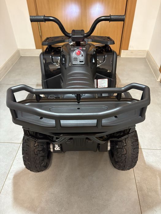 Quad Na Akumulator 12V - mocny pojazd elektryczny dla dzieci CZARNY